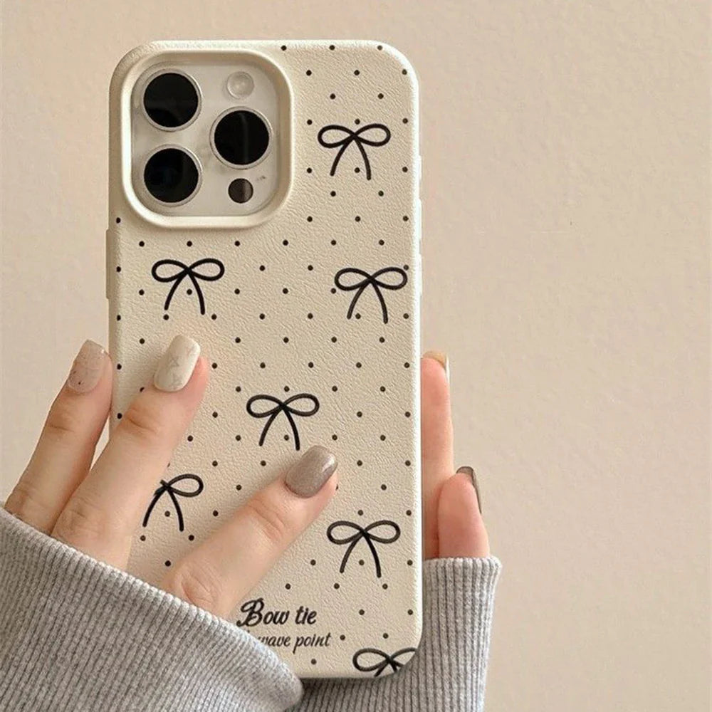 Korean Ins Cute Polka Dot Phone Case