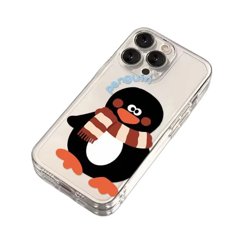 Little Bear and Penguin Phone Case