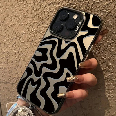 New Stripes Color Silver Shell Phone Case