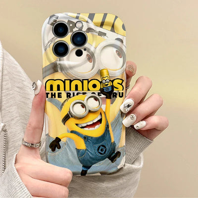New Lovely Minions Cartoon Phone Case