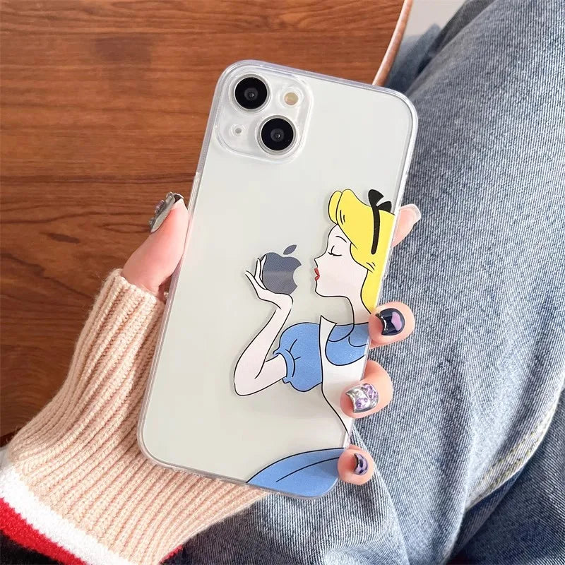 Creative Cartoon Beauty Disney Princess Phone Case