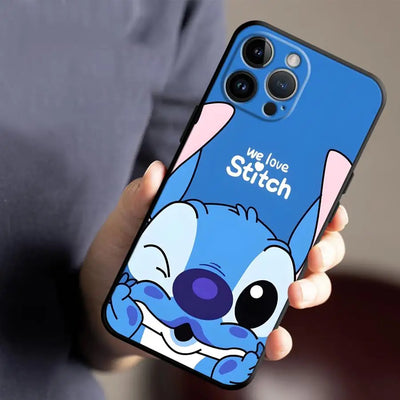 Disney We Love Stitch Soft Cover Phone Case