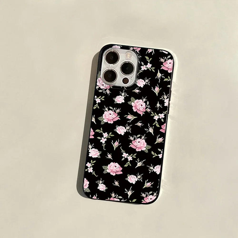 Cute Pink Love Heart Phone Case