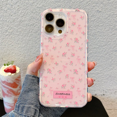 Ins Cute Line Cat Dog Phone Case