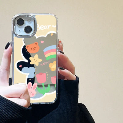 Clouds Stars Mirror Phone Case
