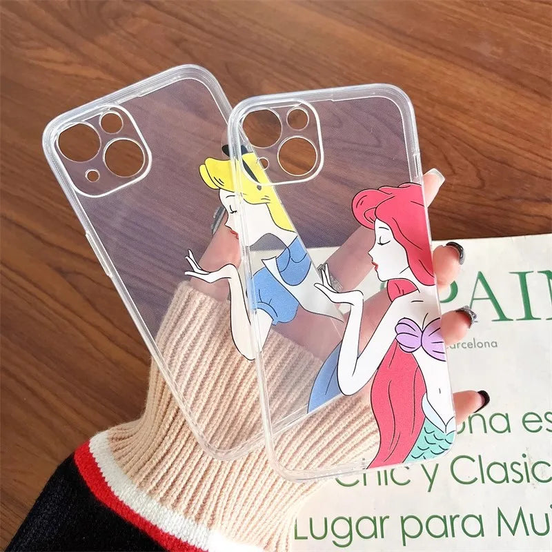 Creative Cartoon Beauty Disney Princess Phone Case