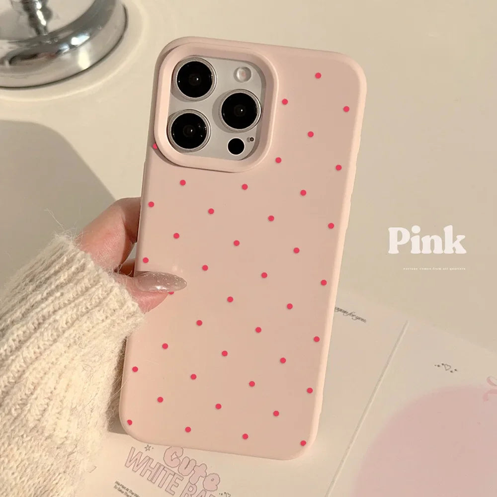 Cute Cartoon Cherry Pattern Phone Case