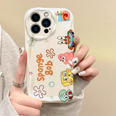 Lovely SpongeBobs Popular Cartoon Phone Case