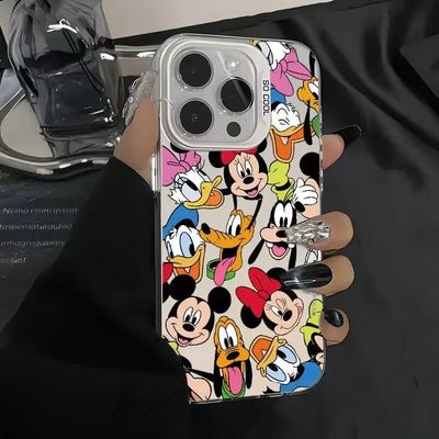 Cute Mickey Family Pattern Phone Case