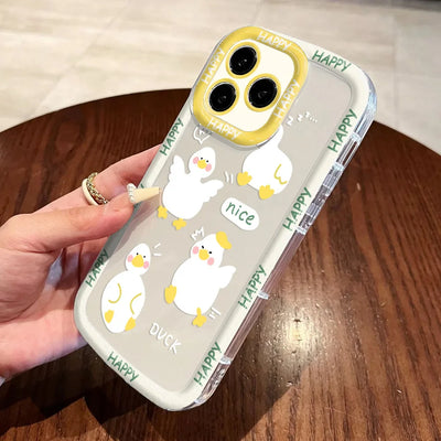 Cartoon Duck Soft Phone Case