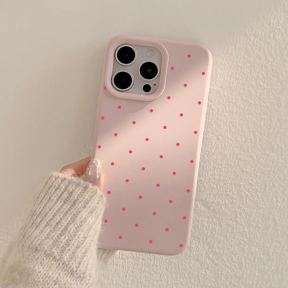 Cute Cartoon Cherry Pattern Phone Case