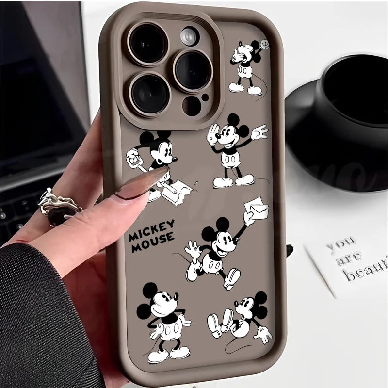 Fashion Cute Full screen Mickey Head Pattern Phone Case