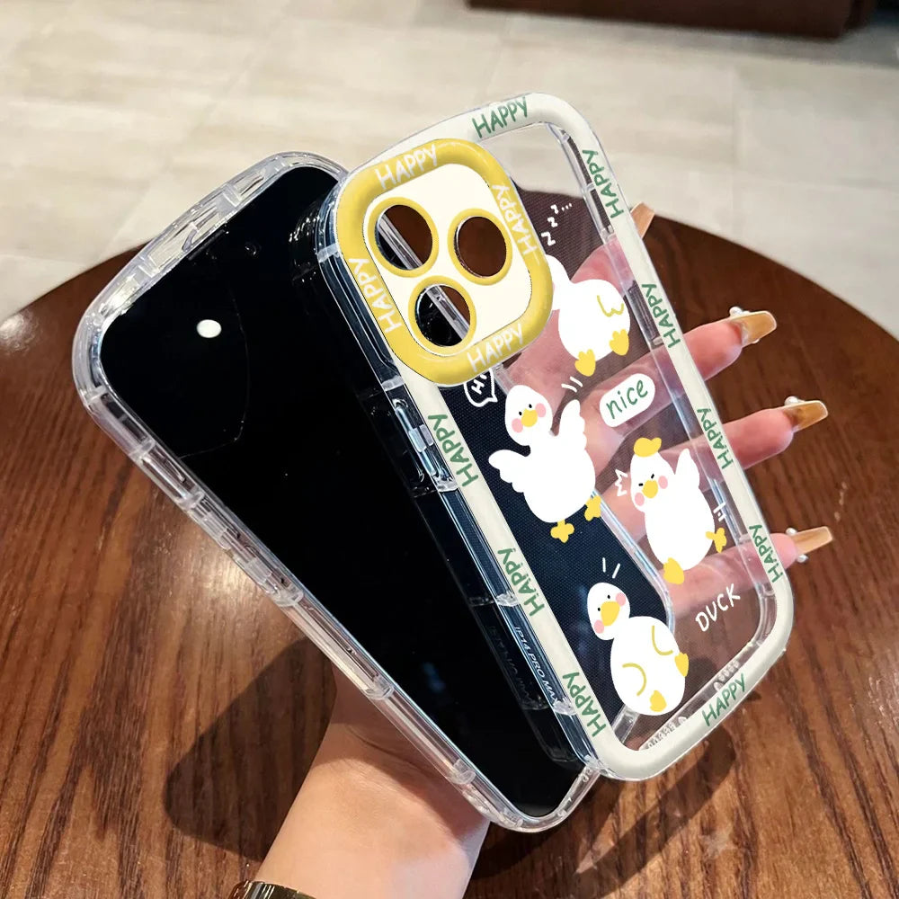 Cartoon Duck Soft Phone Case