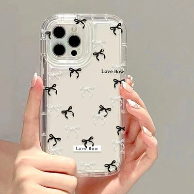 Colorful Bow Clear Phone Case