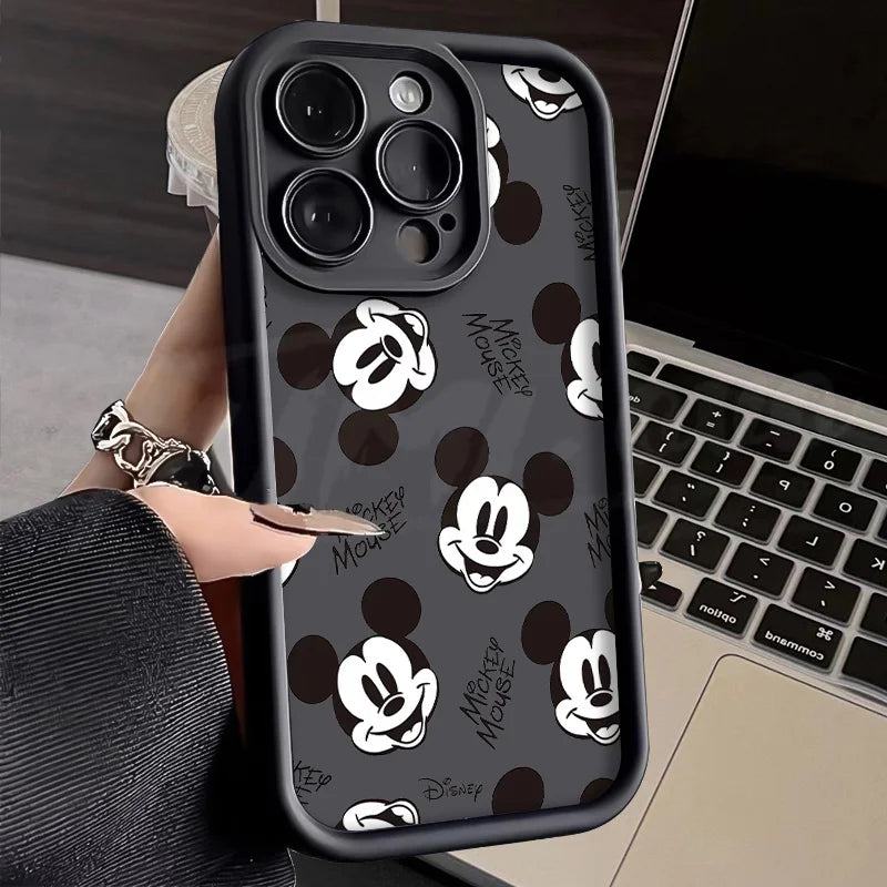 Fashion Cute Full screen Mickey Head Pattern Phone Case