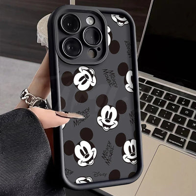 Fashion Cute Full screen Mickey Head Pattern Phone Case
