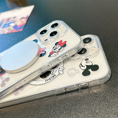 Mickey Minnie Mouse For Magesafe Magnetic Wireless Charge Phone Case