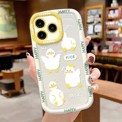 Cartoon Duck Soft Phone Case