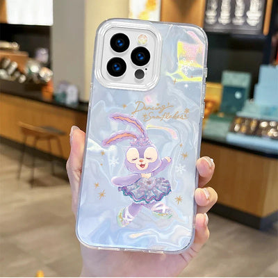 Hot Disney StellaLou LinaBell Cartoon Gradient Phone Case