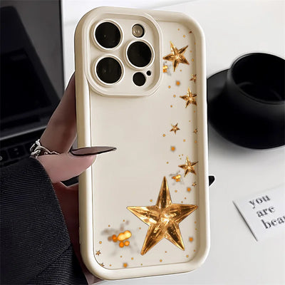 Cute Stars Silicone Phone Case