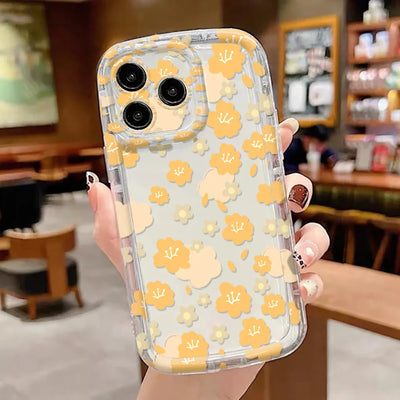 Clear Funny girl Cute Phone Case
