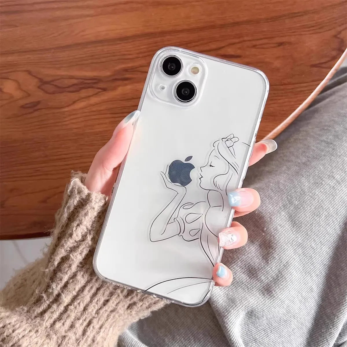 Creative Cartoon Beauty Disney Princess Phone Case