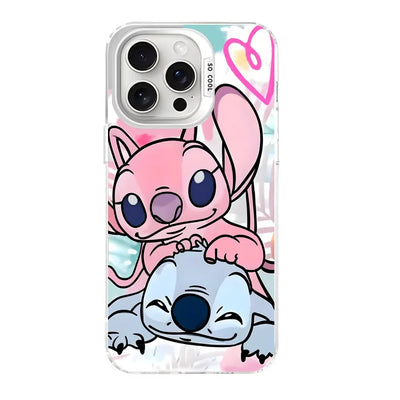 Cute Disney Stitch Love Angel Phone Case