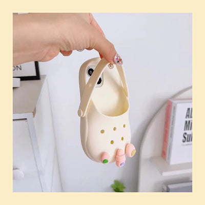 Fun Exposed Finger Beach Shoes Suitable Phone Case