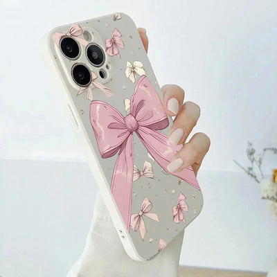 Cute Pink Bowknot Phone Case