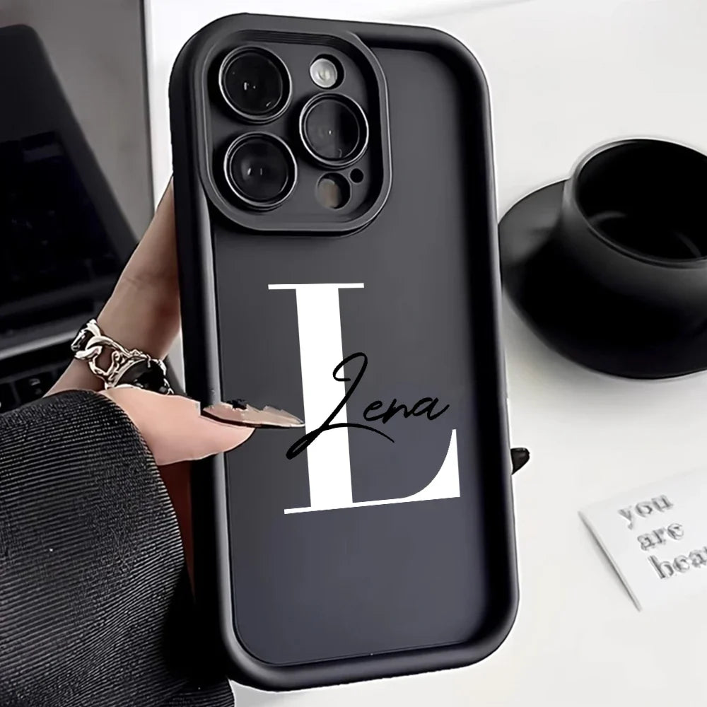Custom Silicone Personalised Customized Name Cover Phone Case