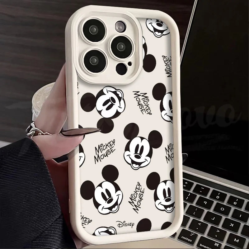 Fashion Cute Full screen Mickey Head Pattern Phone Case