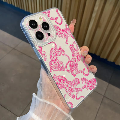 Hot Pink Leopard Phone Case