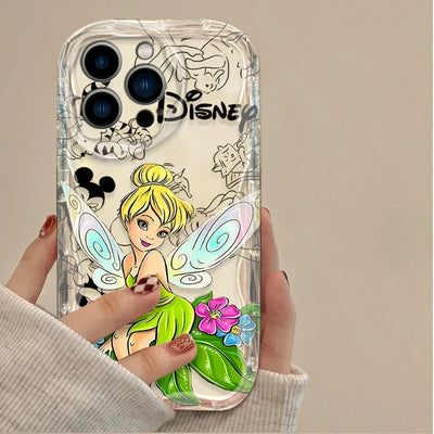 Disney Princess Clear 3D Wave Phone Case