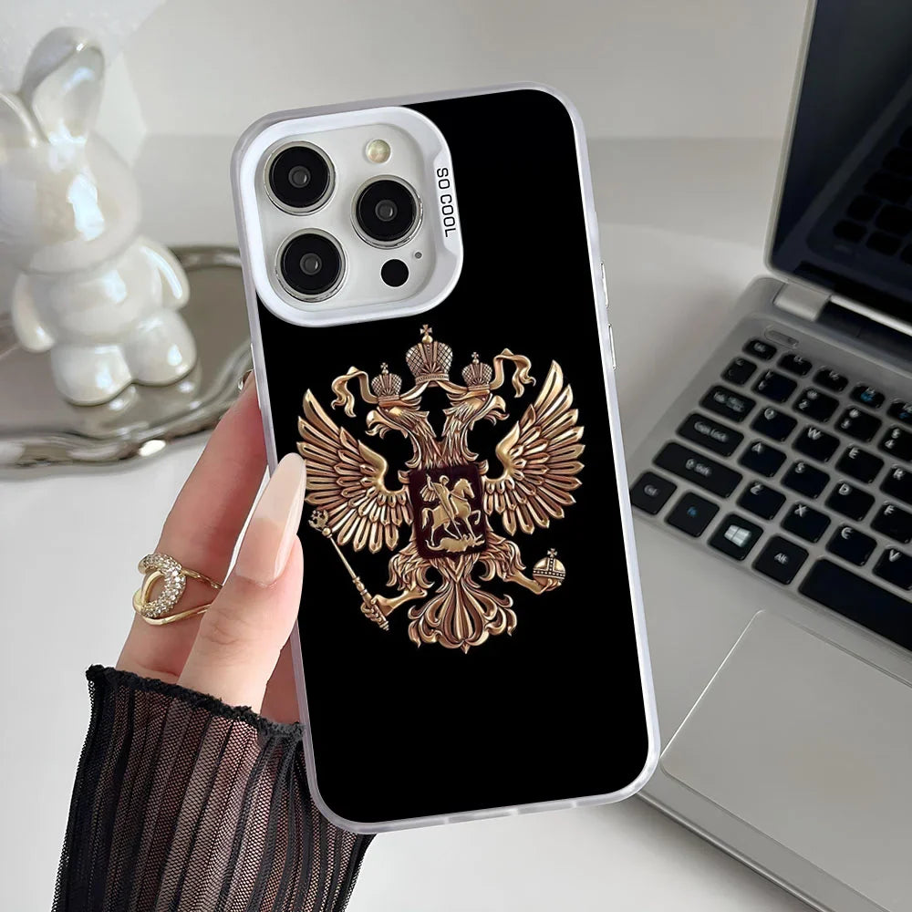 Epc Russia Russian Flags Poccnr Emblem Phone Case