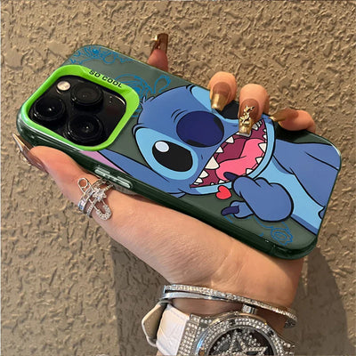 Lovely Disney Cute Stitch Shockproof Phone Case