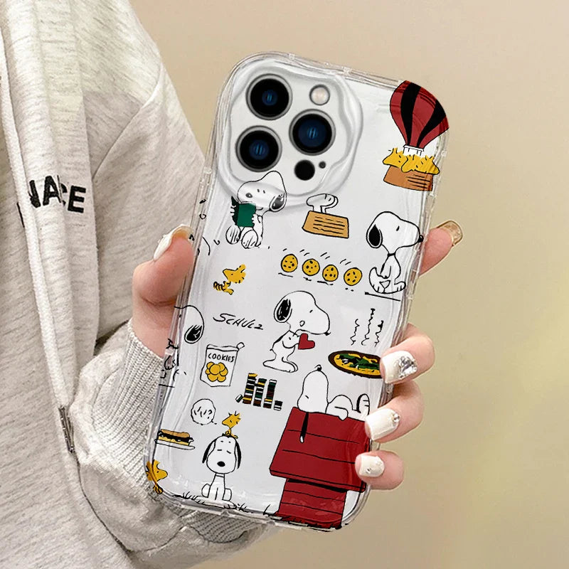 Fashion Snoopy Cute Cartoon Shockproof  Phone Case