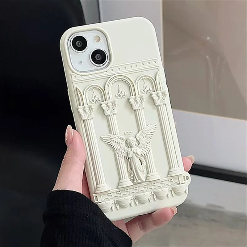 Literature Trendy Shockproof Soft Silicone Phone Case