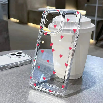 Cute Cartoon Love Heart Phone Case