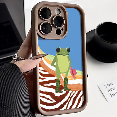 Cartoon Cute Frog Phone Case