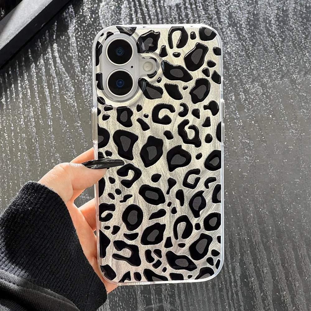 Cute Leopard Print Phone Case