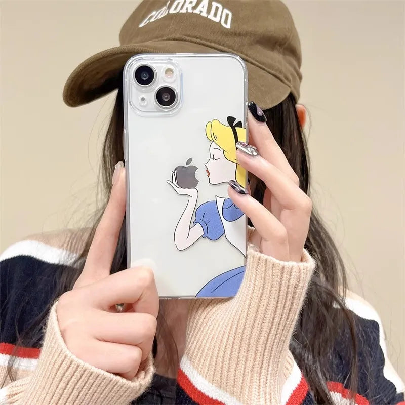 Creative Cartoon Beauty Disney Princess Phone Case