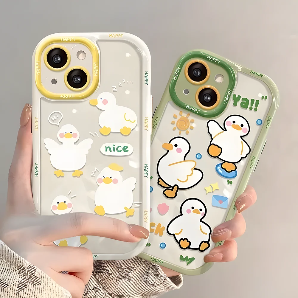 Cartoon Duck Soft Phone Case