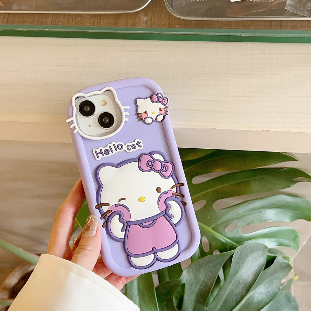 Kawaii Cartoon Hello Kitty Phone Case