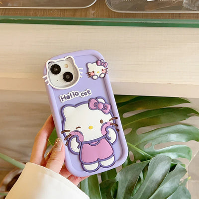 Kawaii Cartoon Hello Kitty Phone Case