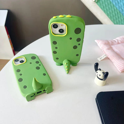 Funny Cartoon Polden Sulley Monsters Dinosaur Phone Case