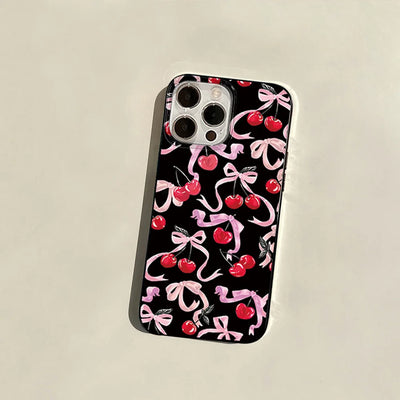 Cute Pink Love Heart Phone Case