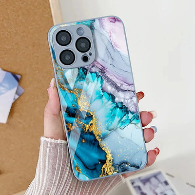 Glass Marble Pattern Phone Case