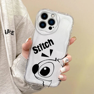 Funny Disney Stitch Cartoon Phone Case