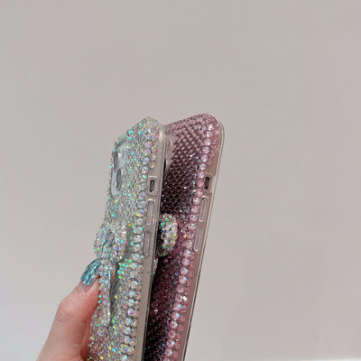 Luxury Full Diamond Bow Case Sparkling Cute Phone Case