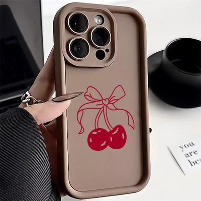 Cute Red Cherry Phone Case
